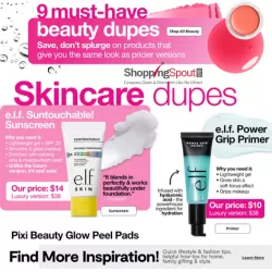JCPenney beauty dupes